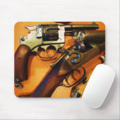 Coole Antike schießt mousepad (Mit Mouse)