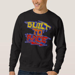 Coole Anweisung Rennfahrer für Sportwagen Sweatshirt