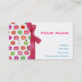 Coole Apple-Visitenkarte Visitenkarte (Rückseite)