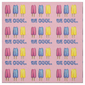 Coole Aquarellfarbe Zweifarbiger Pop Popcles Pink  Stoff (Muster)