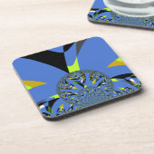 Coole Arches mit Fraktal Spheres Art Design Getränkeuntersetzer (Linke Seite)