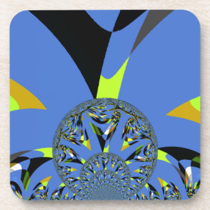 Coole Arches mit Fraktal Spheres Art Design Getränkeuntersetzer