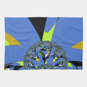 Coole Arches mit Fraktal Spheres Art Design Handtuch (Horizontal)