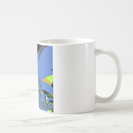 Coole Arches mit Fraktal Spheres Art Design Kaffeetasse (Rechts)
