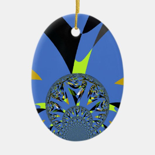 Coole Arches mit Fraktal Spheres Art Design Keramikornament (Vorne)