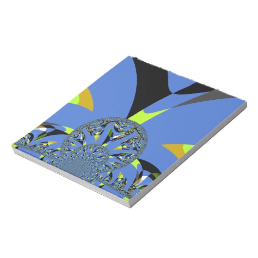 Coole Arches mit Fraktal Spheres Art Design Notizblock (Rotiert)