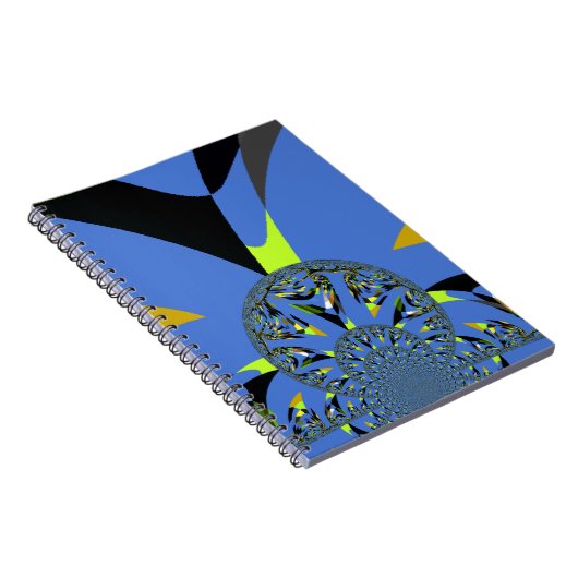 Coole Arches mit Fraktal Spheres Art Design Notizblock (Rechte Seite)