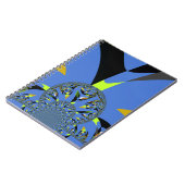 Coole Arches mit Fraktal Spheres Art Design Notizblock (Linke Seite)