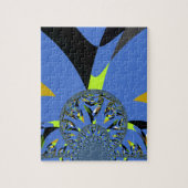 Coole Arches mit Fraktal Spheres Art Design Puzzle (Vertikal)