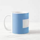 Coole argentinische Flagge Kaffeetasse (Links)