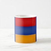 Coole armenische Flagge Kaffeetasse (Mittel)