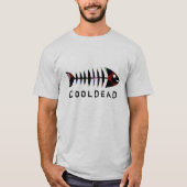 Coole Art Cooldead Fishbone T-Shirt (Vorderseite)