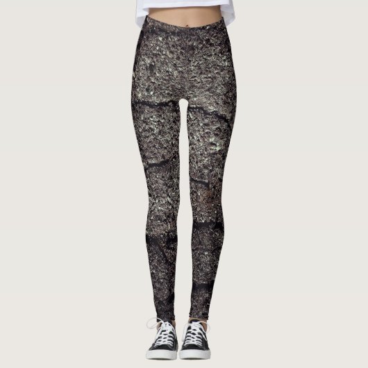 Coole Asphaltstraßen Leggings (Vorderseite)