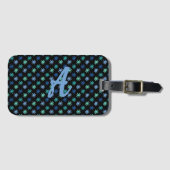 Coole AsteriskS Ocean Colors Anpassen Gepäckmarke Gepäckanhänger (Vorderseite (Horizontal))