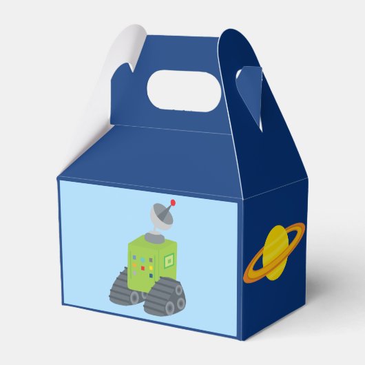 Coole Astronautenpartei Geschenkschachtel (Rückseite)