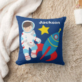 Coole Astronautenraumkinder Kissen (Decke)