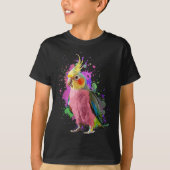 Coole Atiel Art Women Parrot Bird Atiel Lov T-Shirt (Vorderseite)