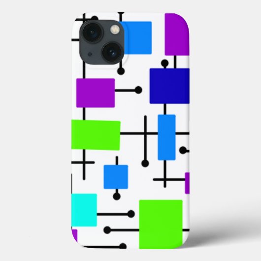 Coole Atomwinkel Case-Mate iPhone Hülle (Rückseite)