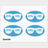 COOLE Aufkleber bleibe (Blatt)