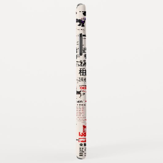 Coole Außentorne mit geschälter Reklametafel Case-Mate iPhone Hülle (Hinten/Rechts)