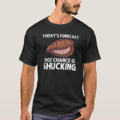 Coole Auster für Männer Auster Shucker Clam Shel T-Shirt (Vorderseite)