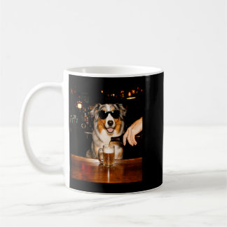 Coole australische Bierbar lustiger australischer Kaffeetasse