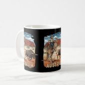 Coole australische Themen Kaffeetasse (Vorderseite Links)
