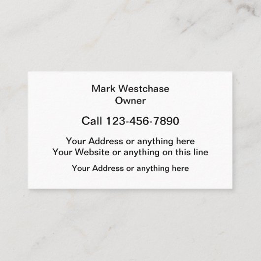 Coole Auto-Audio-Erinnerung Visitenkarte (Rückseite)