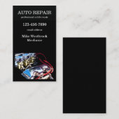 Coole Auto Reparaturservice-Visitenkarte Visitenkarte (Vorne/Hinten)