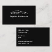 Coole Automatik für die Konstruktion von Elektroau Visitenkarte (Vorne/Hinten)