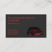 Coole Automobil-Dienstleistungen Visitenkarte (Vorderseite)