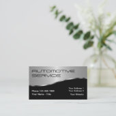 Coole Automobil-Neuheit Visitenkarte (Stehend Vorderseite)