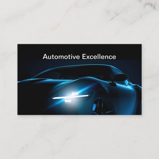Coole Automobil-Service-Visitenkarten Neu Visitenkarte (Vorderseite)