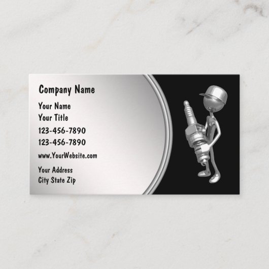 Coole Automobil-Visitenkarten Visitenkarte (Vorderseite)