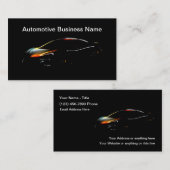 Coole Automobil-Visitenkarten Visitenkarte (Vorne/Hinten)