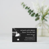 Coole Automobilgeschäfts-Karten Visitenkarte (Stehend Vorderseite)