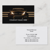 Coole Automobilindustrie Visitenkarte (Vorne/Hinten)