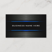 Coole Automotive Business Cards Silver Graphic Visitenkarte (Vorderseite)