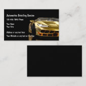 Coole Automotive-Detaillierte Visitenkarten Visitenkarte (Vorne/Hinten)
