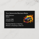 Coole Automotive Services Business Cards Design Visitenkarte (Vorderseite)