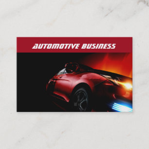 Coole Automotive Theme Visitenkarten Visitenkarte