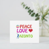 Coole Azonas-Designs Postkarte (Stehend Vorderseite)