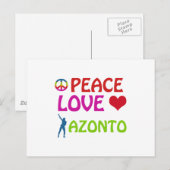 Coole Azonas-Designs Postkarte (Vorne/Hinten)