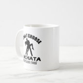 Coole bachata Entwürfe Kaffeetasse (Vorderseite Links)