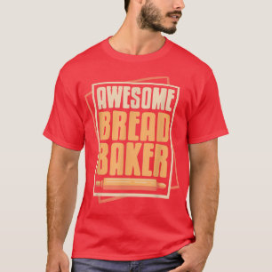 Coole Backformen für phantastisches Brotbacken vor T-Shirt