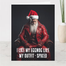 Coole Badass Santa - Spiked Eggnog Spikes Outfit