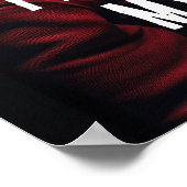 Coole Badass Santa - Spiked Eggnog Spikes Outfit Poster (Ecke)