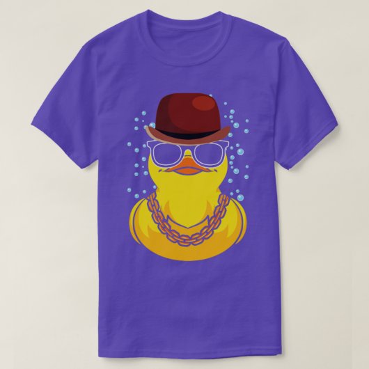 Coole Baderente Lover Funny Duckling Rubber Duck T-Shirt (Design vorne)