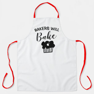 Coole Bakers backen Funny Baked Schürze