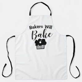 Coole Bakers werden gebacken Schürze